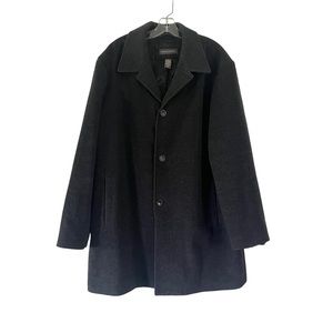 Men’s XL Banana Republic Coat Wool Cashmere Blend Charcoal Gray
